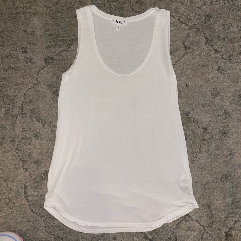 Paige white tank
